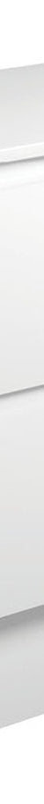 Fienza Amato Satin White 750 Cabinet On Kickboard, Matte Black Towel Rails