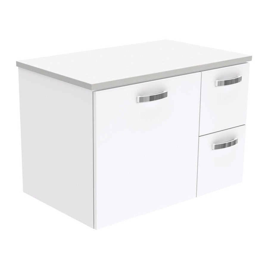 Fienza Unicab 750 Wall-Hung Cabinet, Right Hand Drawers