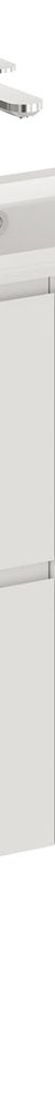 Siska Slim 750 Wall-Hung Vanity, Left Drawers - 1 Taphole