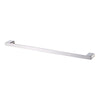 Zoya Single Towel Rail 600mm Brushed Nickel