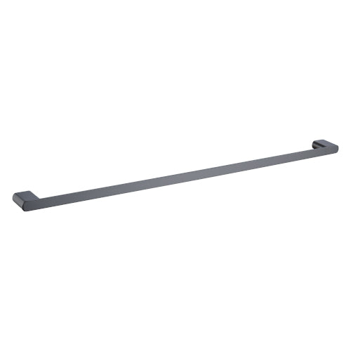 Zoya Single Towel Rail 800mm - Gun Metal