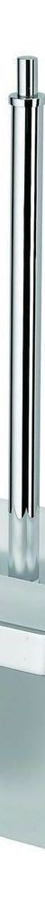 Zoya Toilet Brush & Holder Chrome