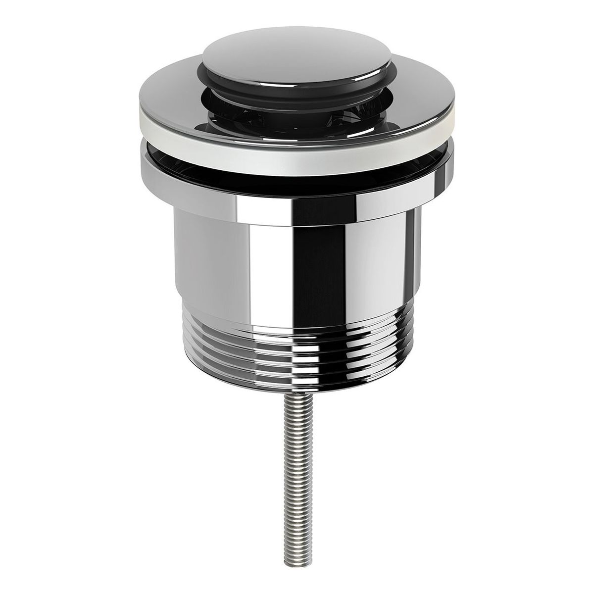 40mm Flat Pop Up Universal Waste - Chrome