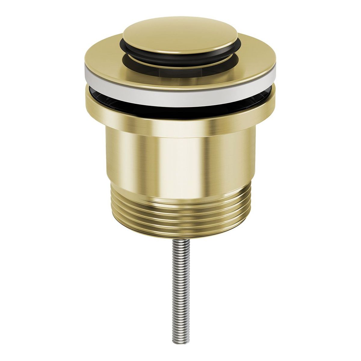 40mm Flat Pop Up Universal Waste - Brushed Gold