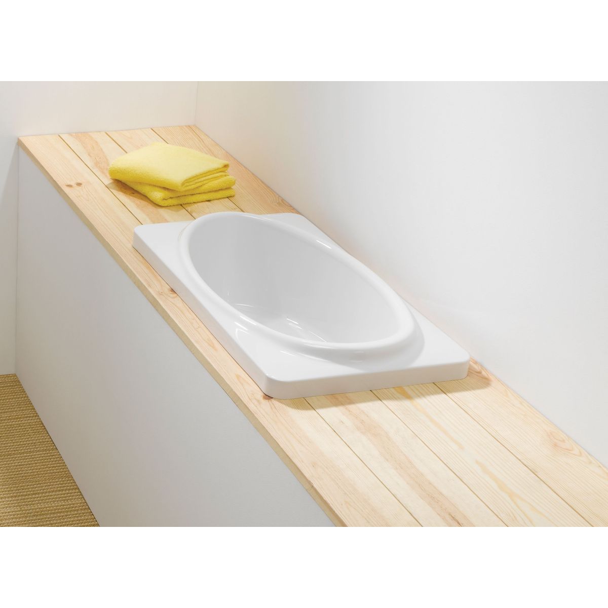 Acrylic 80X45 Baby Bath
