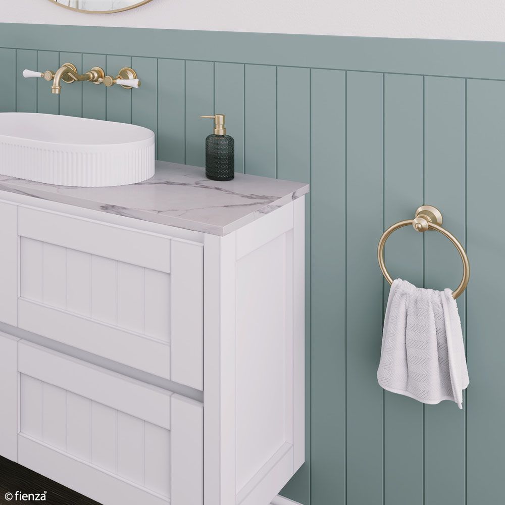 Lillian Towel Ring, Urban Brass