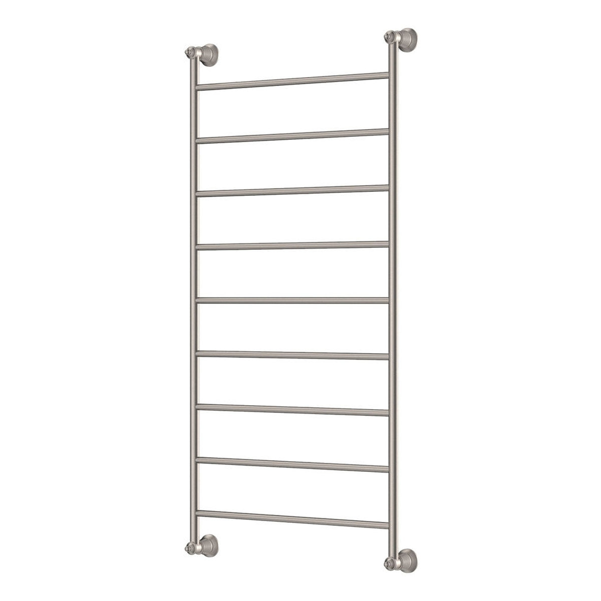 Fienza Lillian Heated Towel Rail, 600x1200mm, Brushed Nickel
