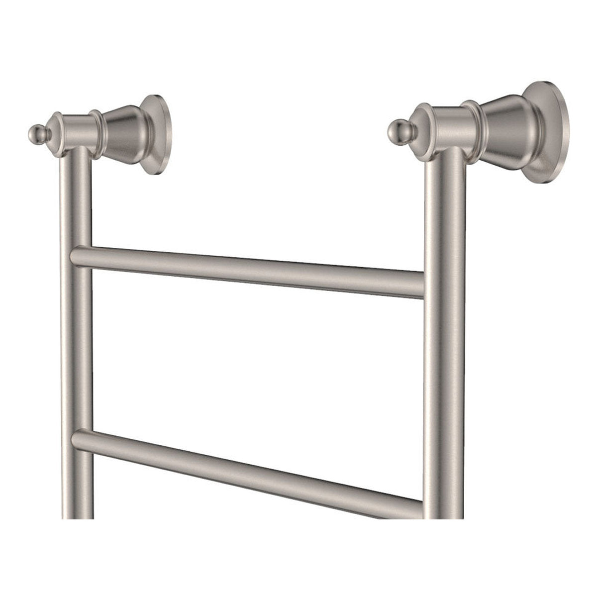 Fienza Lillian Heated Towel Rail, 600x1200mm, Brushed Nickel