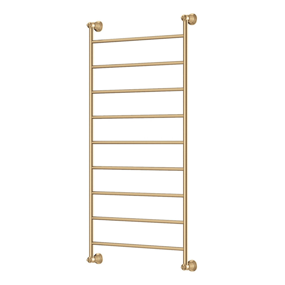 Fienza Lillian Heated Towel Rail, 600x1200mm, Urban Brass