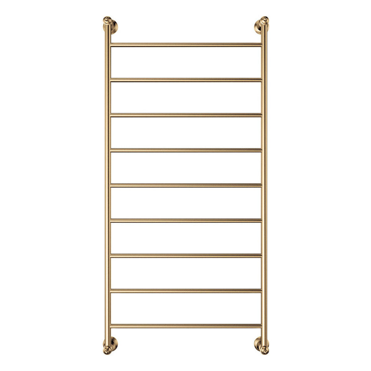 Fienza Lillian Heated Towel Rail, 600x1200mm, Urban Brass