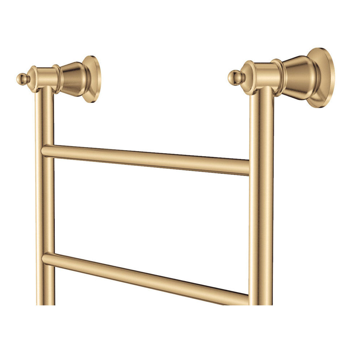 Fienza Lillian Heated Towel Rail, 600x1200mm, Urban Brass