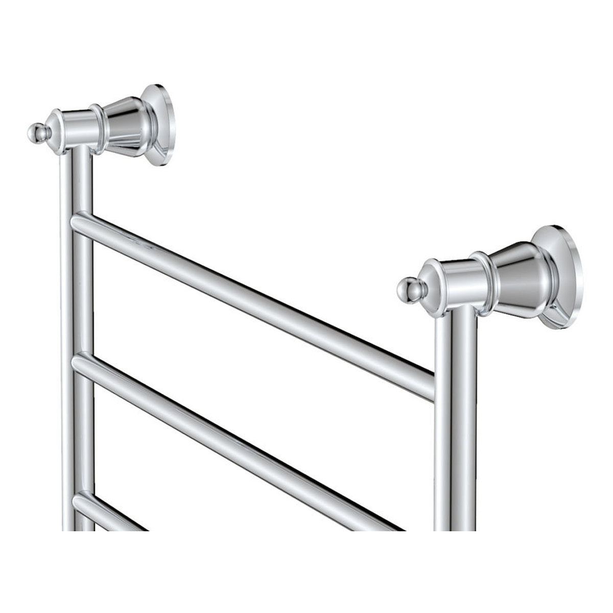 Fienza Lillian Heated Towel Rail, 600x450mm, Chrome