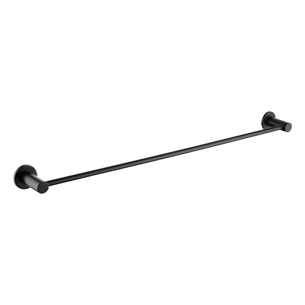 Fienza Hustle Single Towel Rail, Matte Black