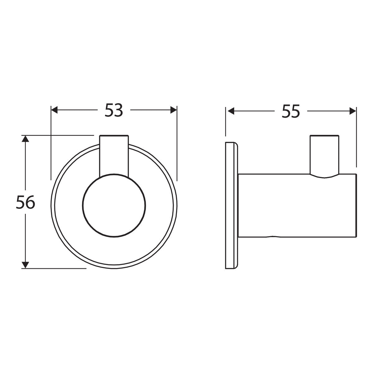 Fienza Stella Robe Hook