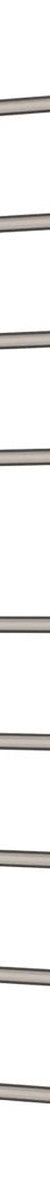 Fienza Isabella Heated Towel Rail, 600x1200mm, Brushed Nickel