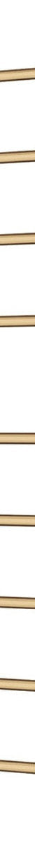 Fienza Isabella Heated Towel Rail, 600x1200mm, Urban Brass
