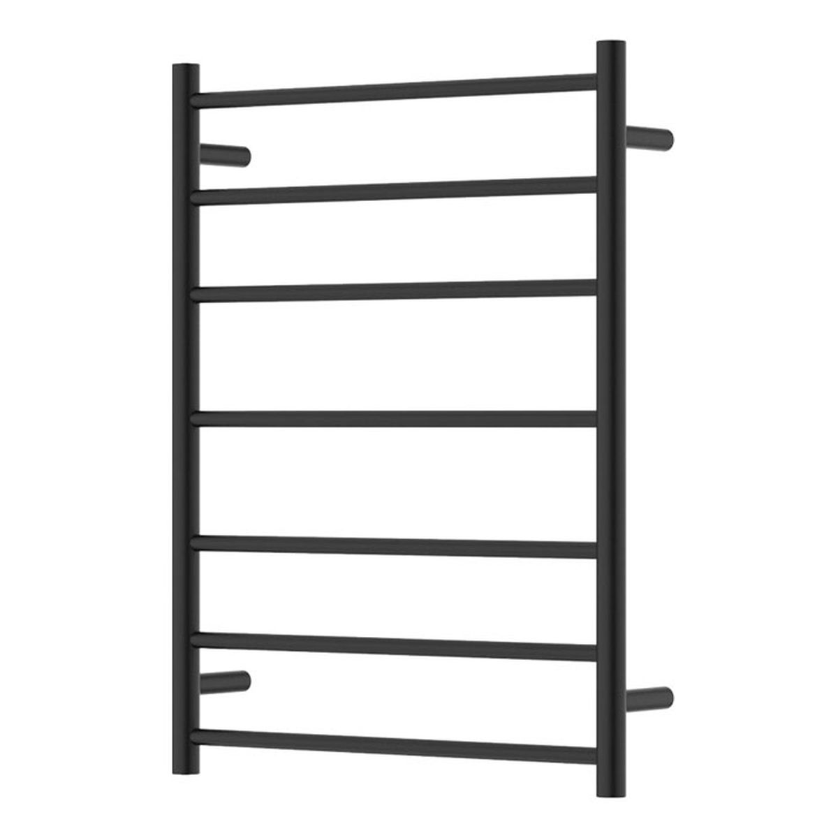 Isabella Heated Towel Rail, 600 x 800mm, Matte Black