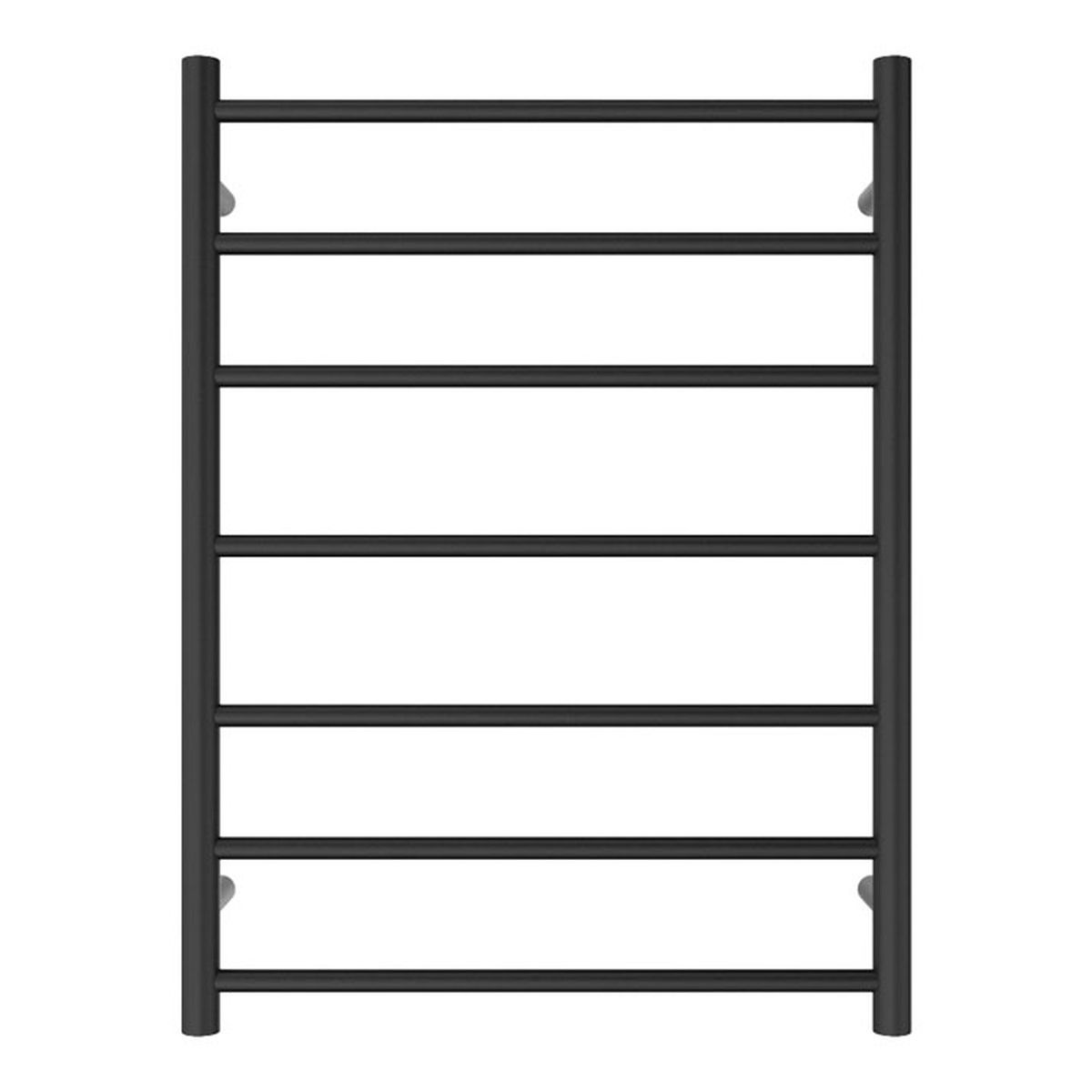 Isabella Heated Towel Rail, 600 x 800mm, Matte Black