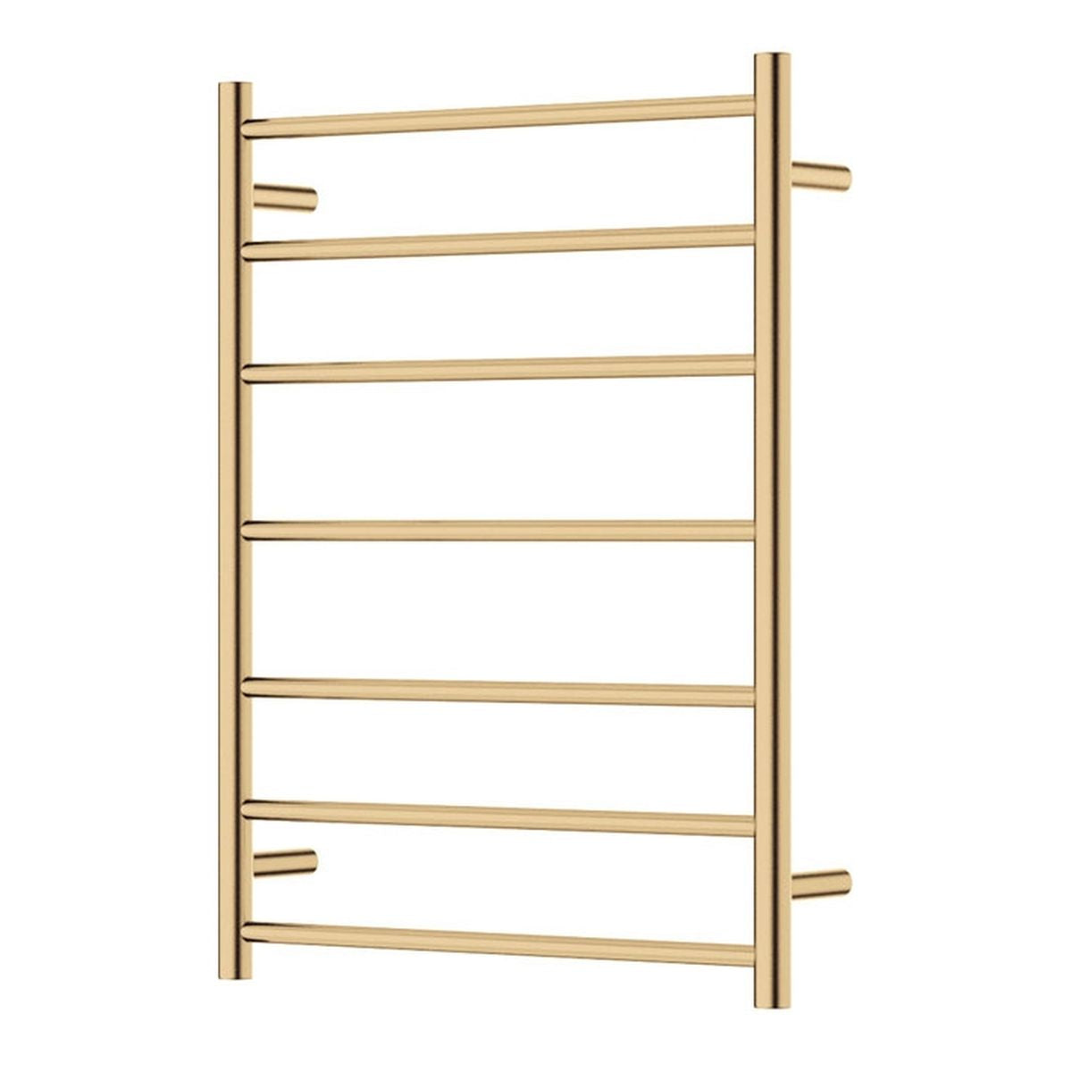 Isabella Heated Towel Rail, 600 x 800mm, Urban Brass