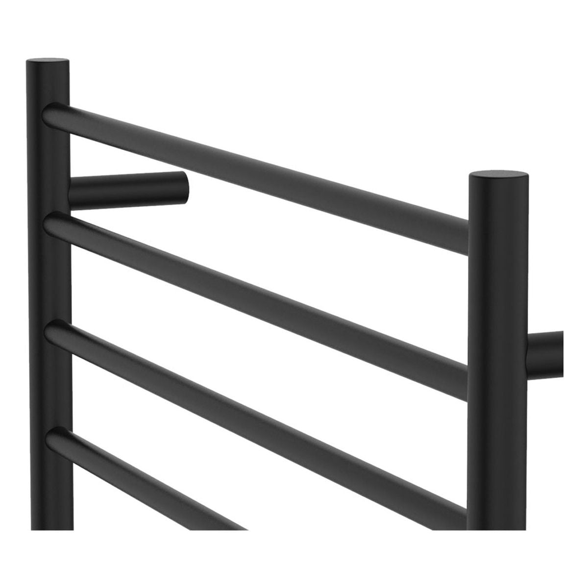 Fienza Isabella Heated Towel Rail, 750 x 700mm, Matte Black