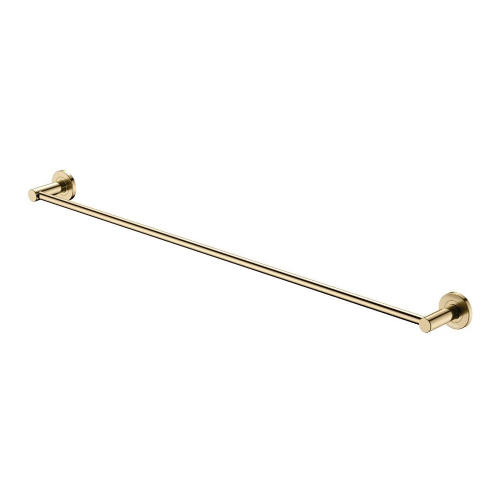 Kaya 900mm Single Towel Rail, Urban Brass