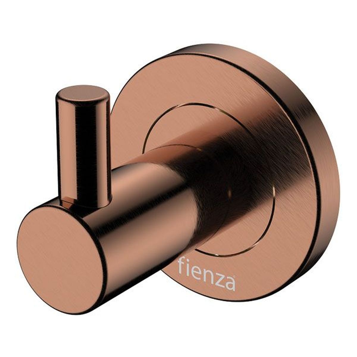 Kaya Robe Hook, Brushed Copper