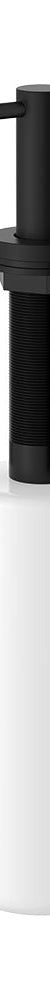 Kaya Bench Mounted Soap Dispenser, Matte Black