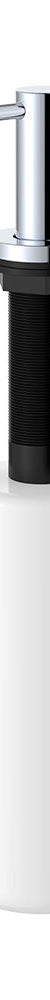 Kaya Bench Mounted Soap Dispenser, Chrome
