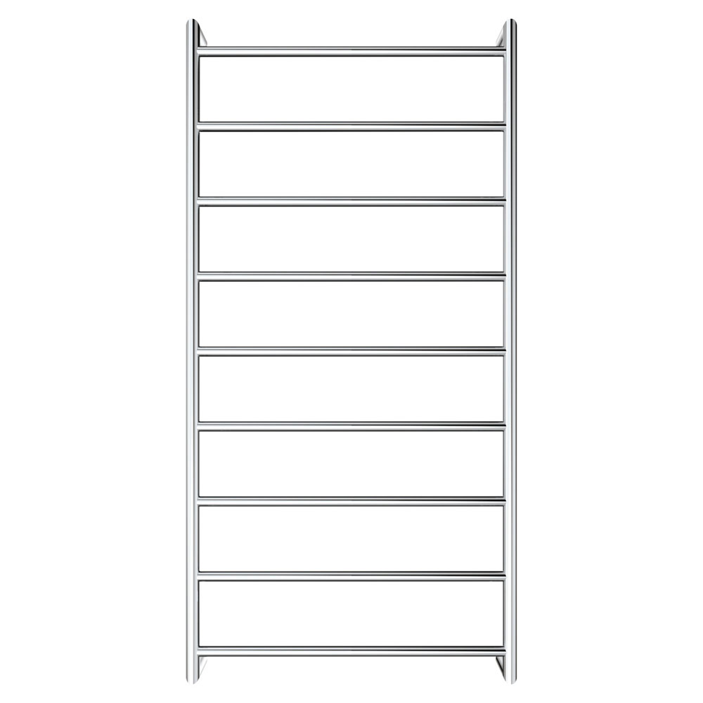 Kaya Heated Towel Rail, 600 x 1200mm, Chrome