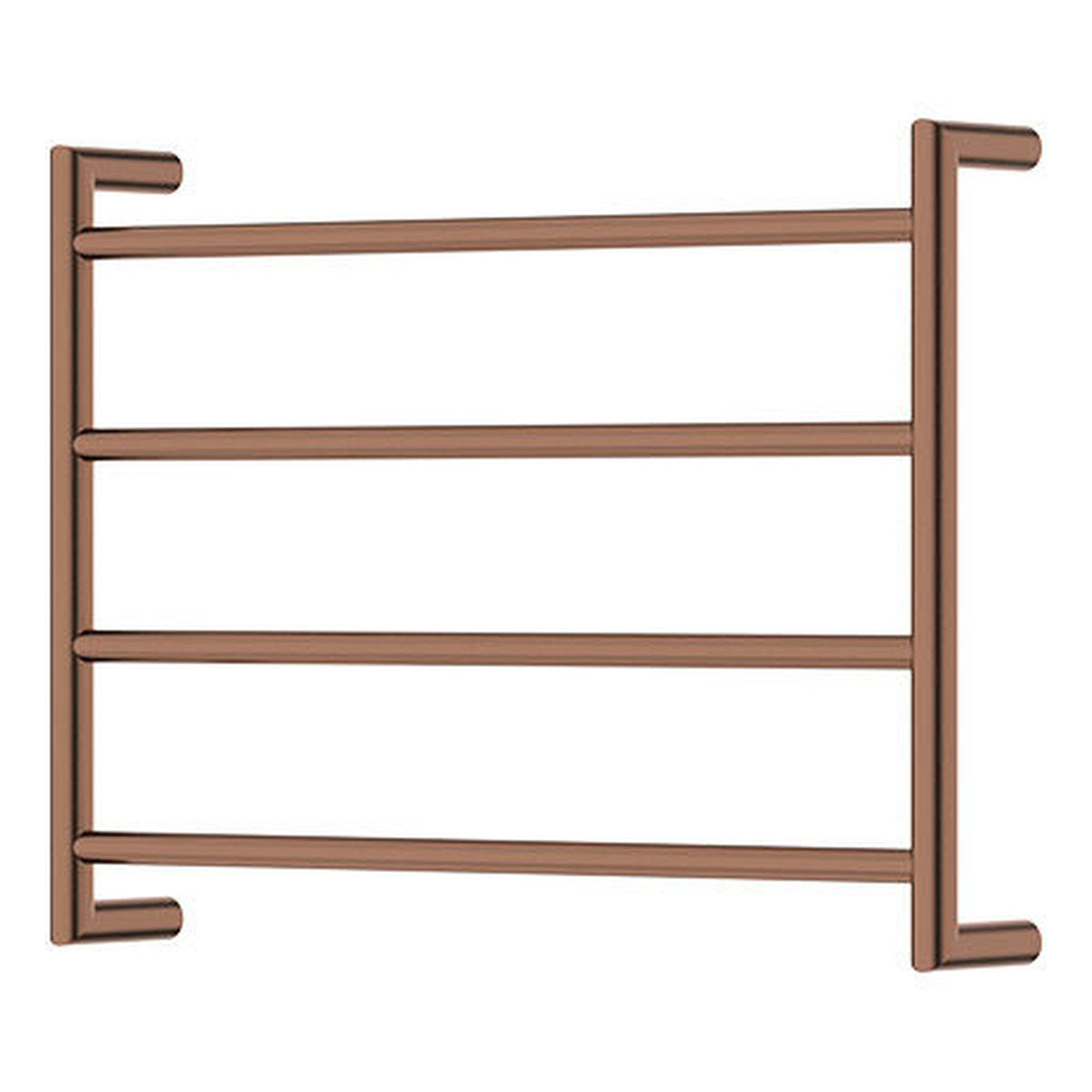 Kaya Heated Towel Rail, 600 x 450mm, Brushed Copper