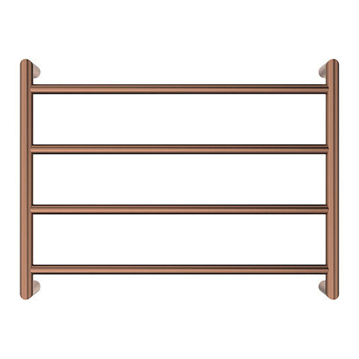 Kaya Heated Towel Rail, 600 x 450mm, Brushed Copper
