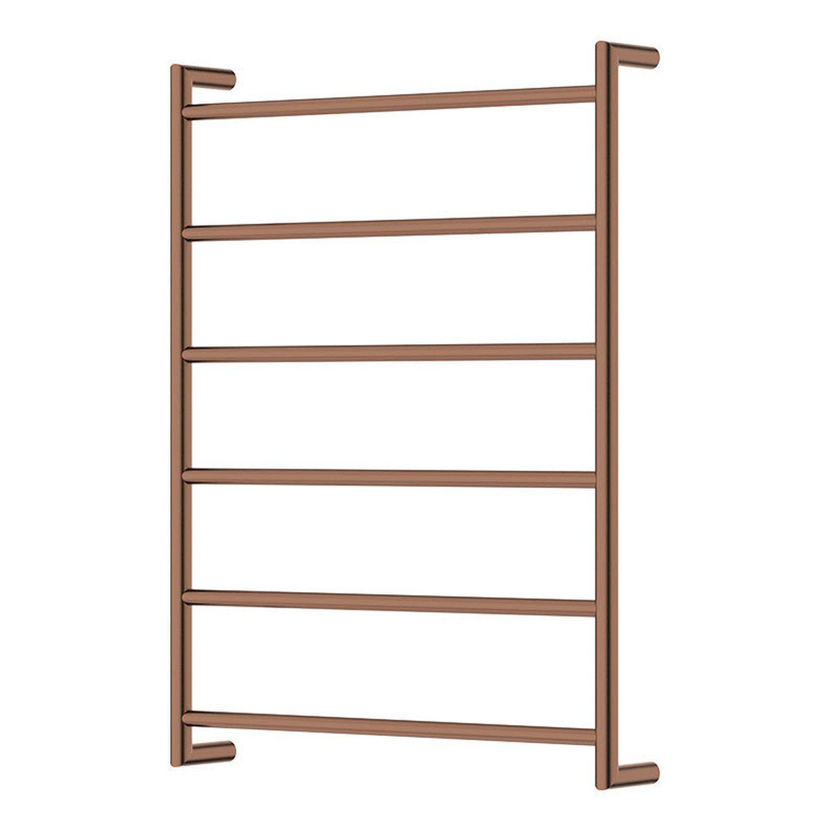 Kaya Heated Towel Rail, 600 x 800mm, Brushed Copper