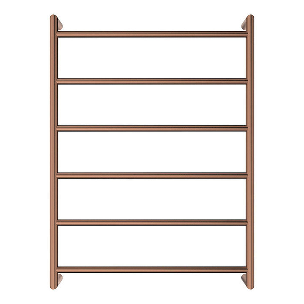 Kaya Heated Towel Rail, 600 x 800mm, Brushed Copper