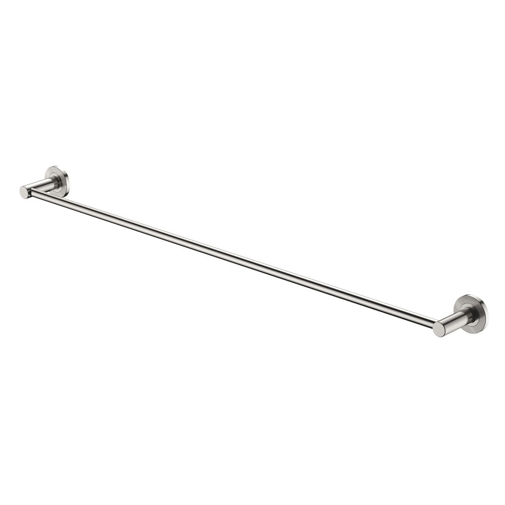 Axle 900mm Single Towel Rail - Brushed Nickel