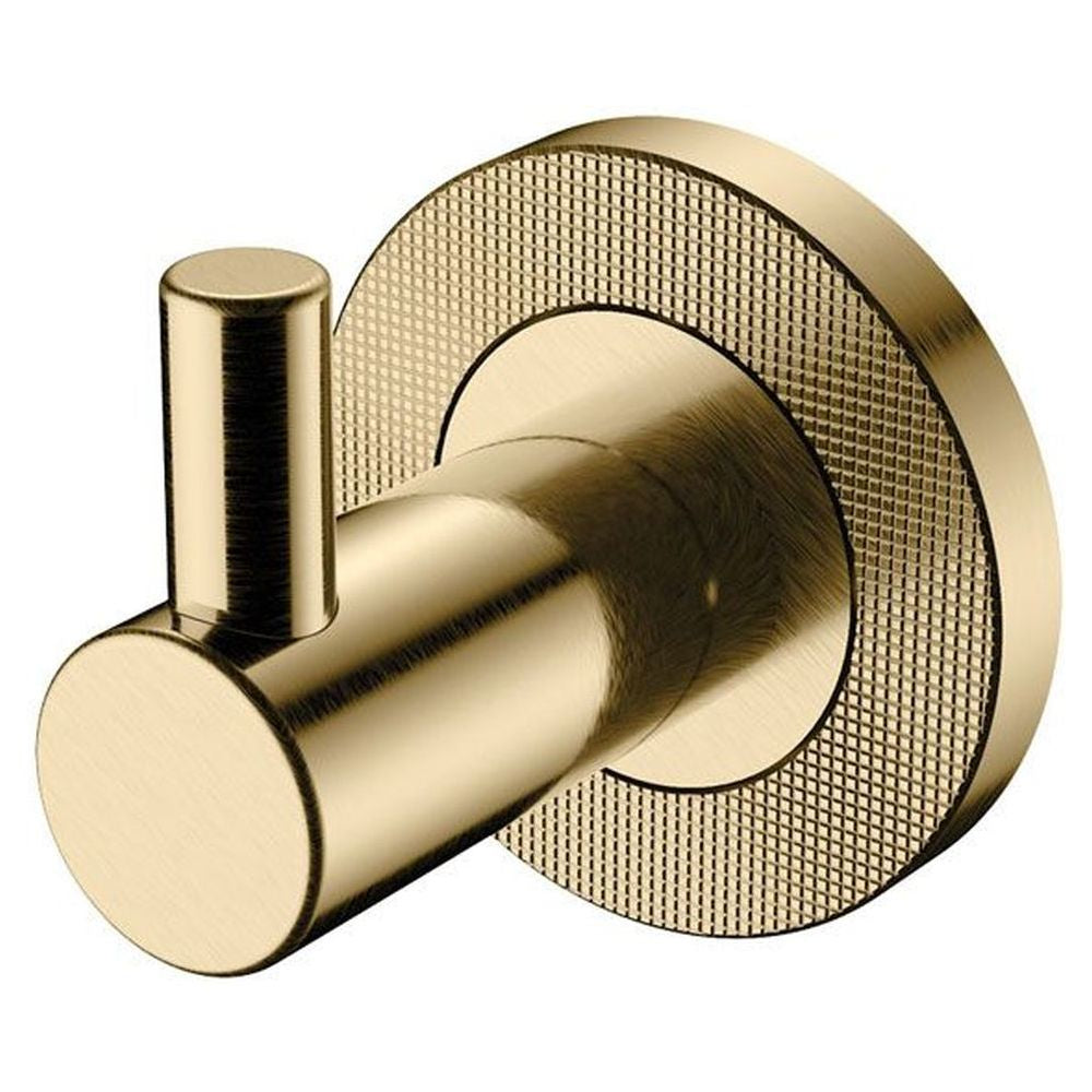 Axle Robe Hook in Urban Brass