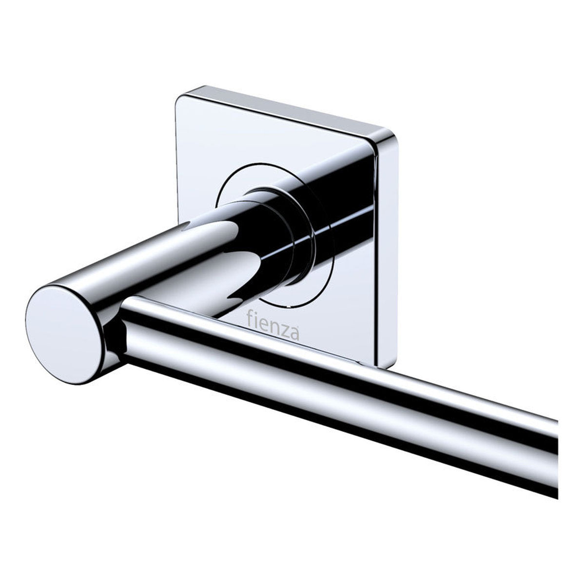 Fienza Sansa Single Towel Rail, 600mm, Chrome