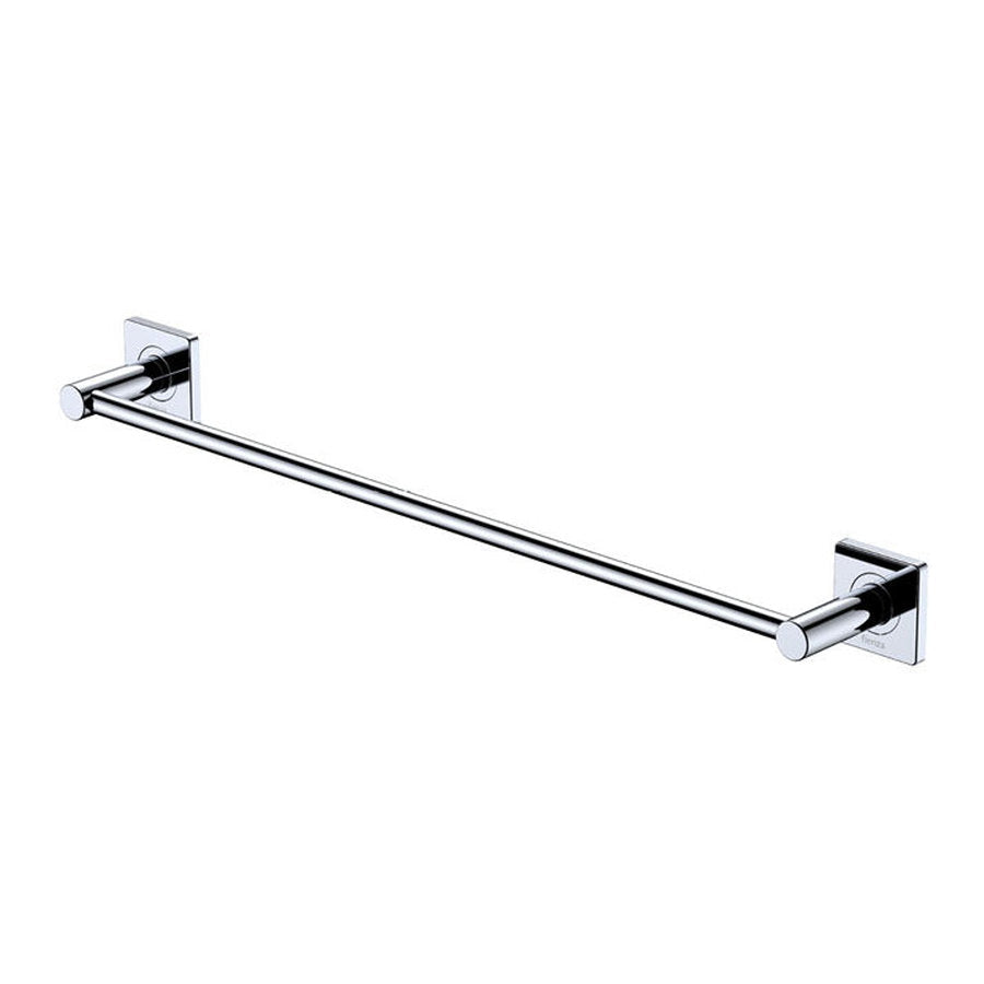 Fienza Sansa Single Towel Rail, 600mm, Chrome