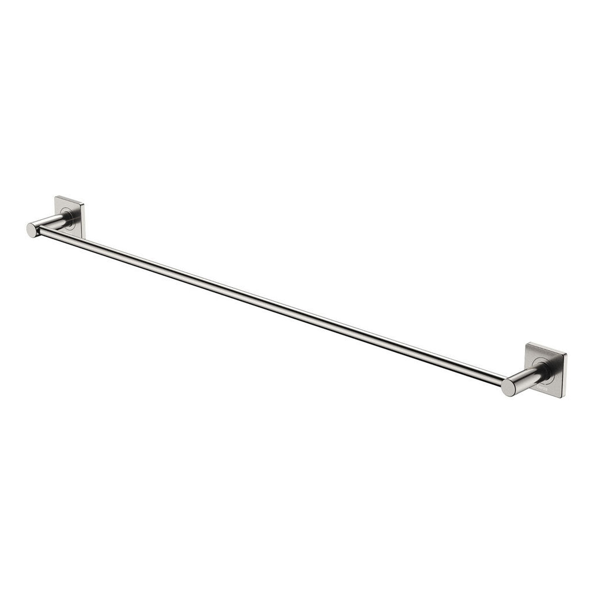 Fienza Sansa Single Towel Rail, 900mm, Brushed Nickel