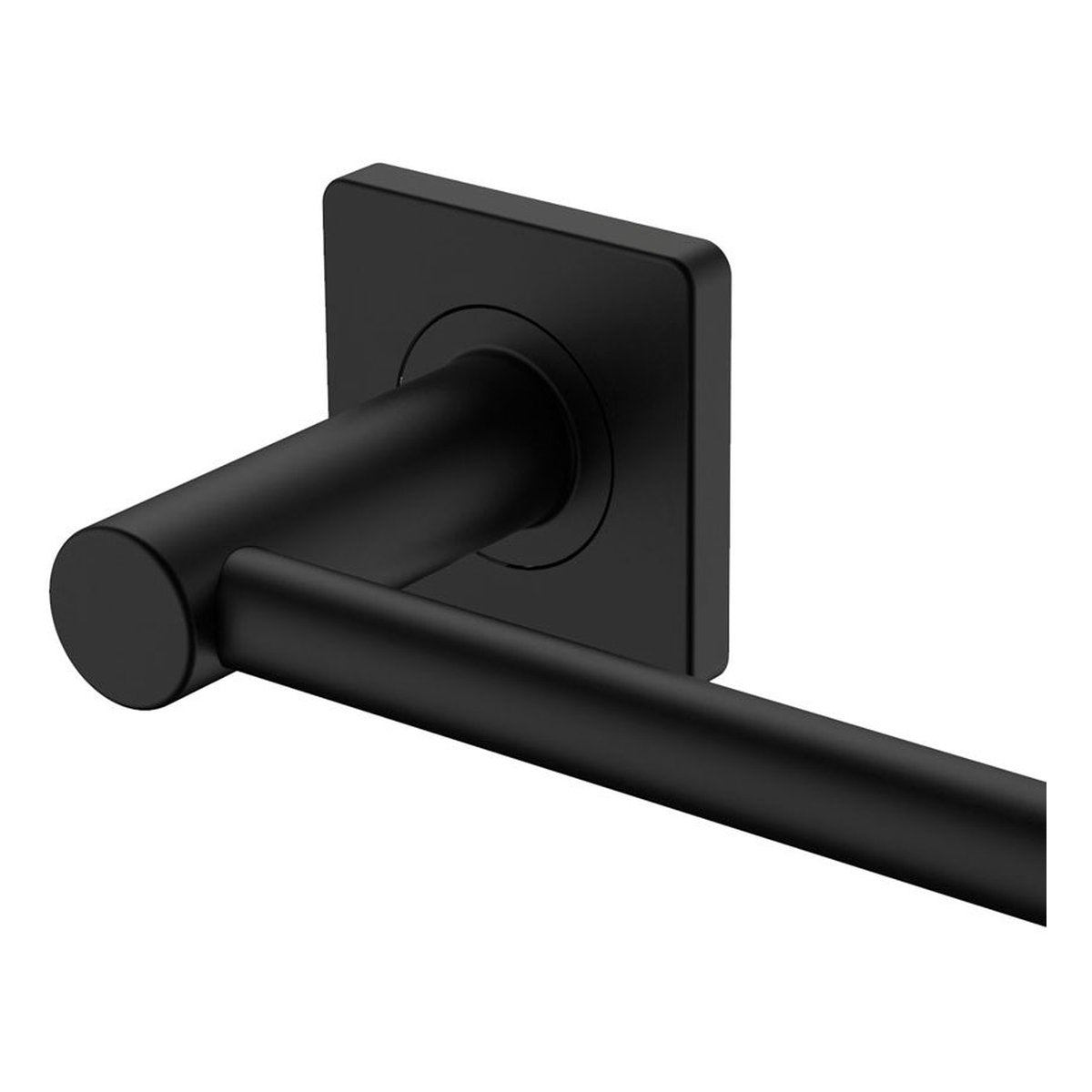 Fienza Sansa Single Towel Rail, 900mm, Matte Black