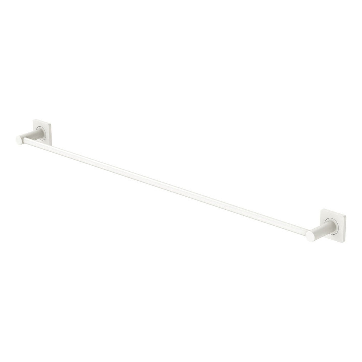 Fienza Sansa Single Towel Rail, 900mm, Matte White