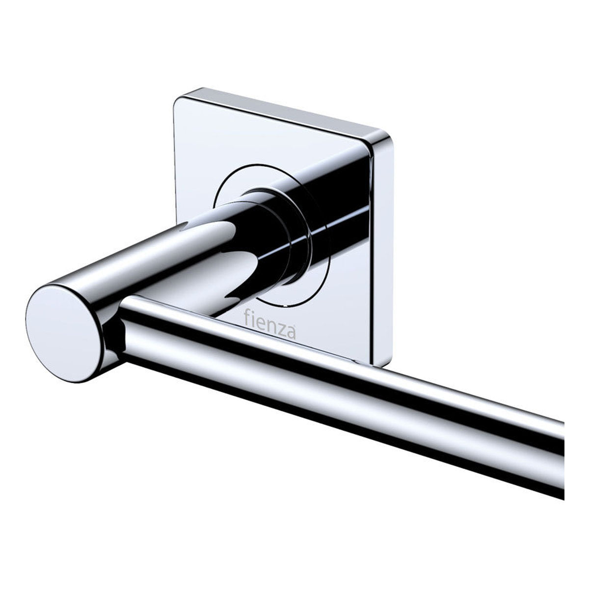 Fienza Sansa Single Towel Rail, 900mm, Chrome