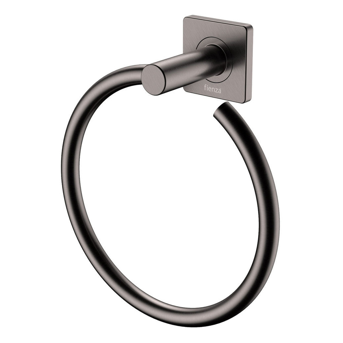 Fienza Sansa Hand Towel Ring, Gun Metal