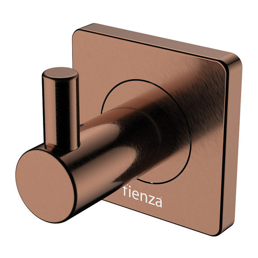 Fienza Sansa Robe Hook, Brushed Copper
