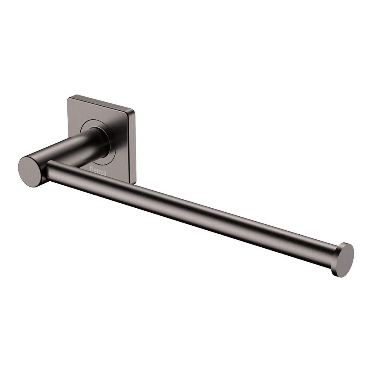 Fienza Sansa Hand Towel Rail/Toilet Roll Holder, Gun Metal