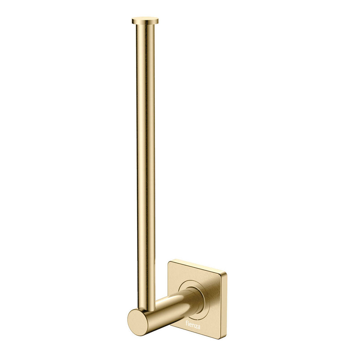 Fienza Sansa Hand Towel Rail/Toilet Roll Holder, Urban Brass