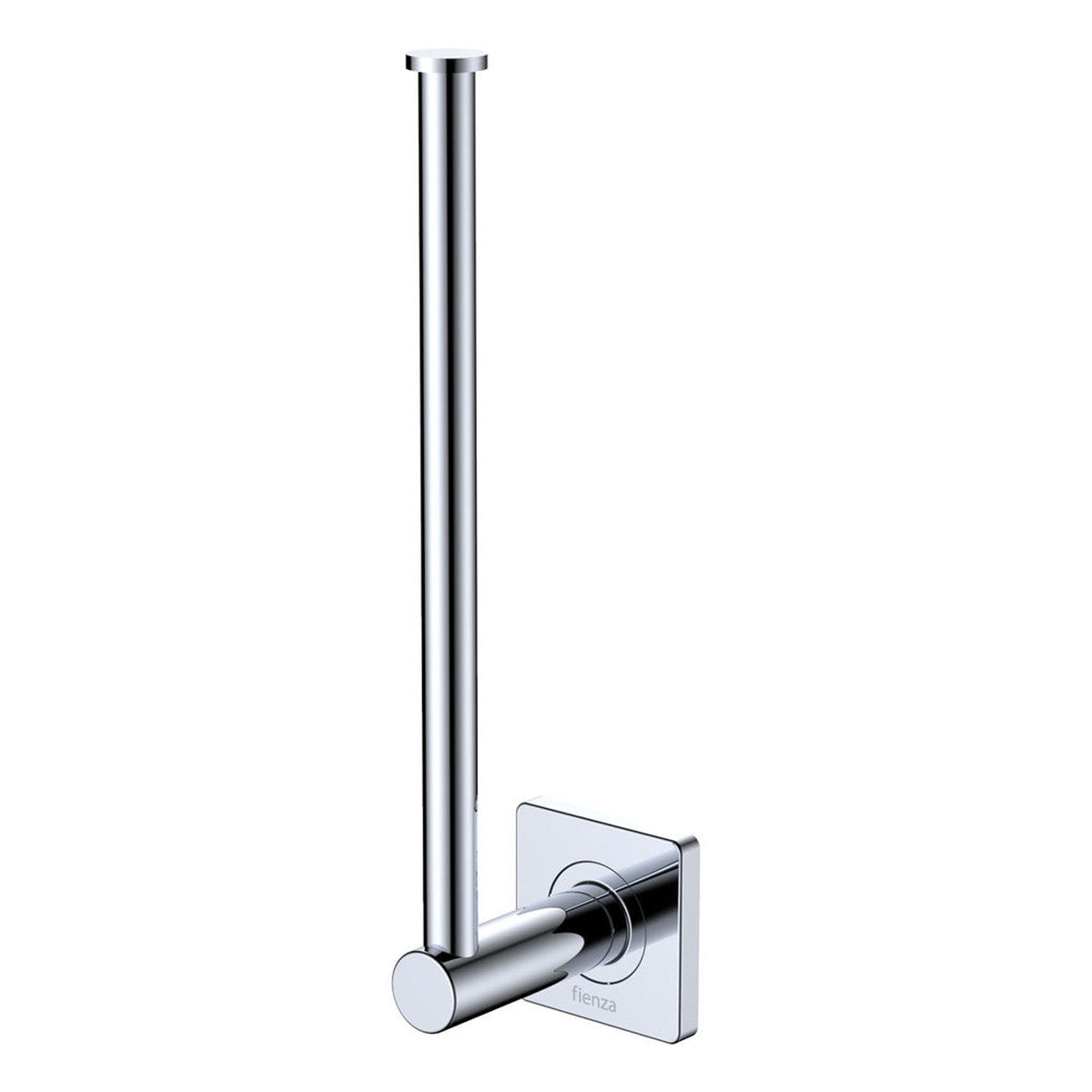 Fienza Sansa Hand Towel Rail/Toilet Roll Holder, Chrome