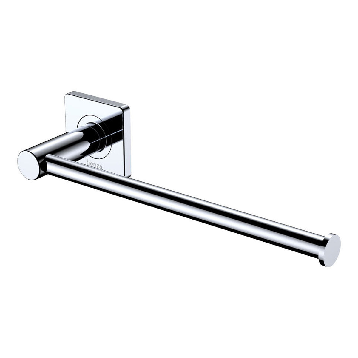 Fienza Sansa Hand Towel Rail/Toilet Roll Holder, Chrome