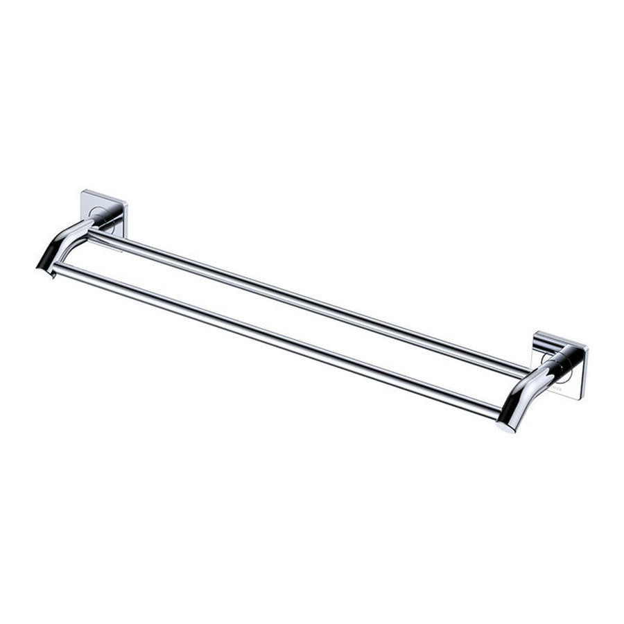 Fienza Sansa Double Towel Rail, 600mm, Chrome