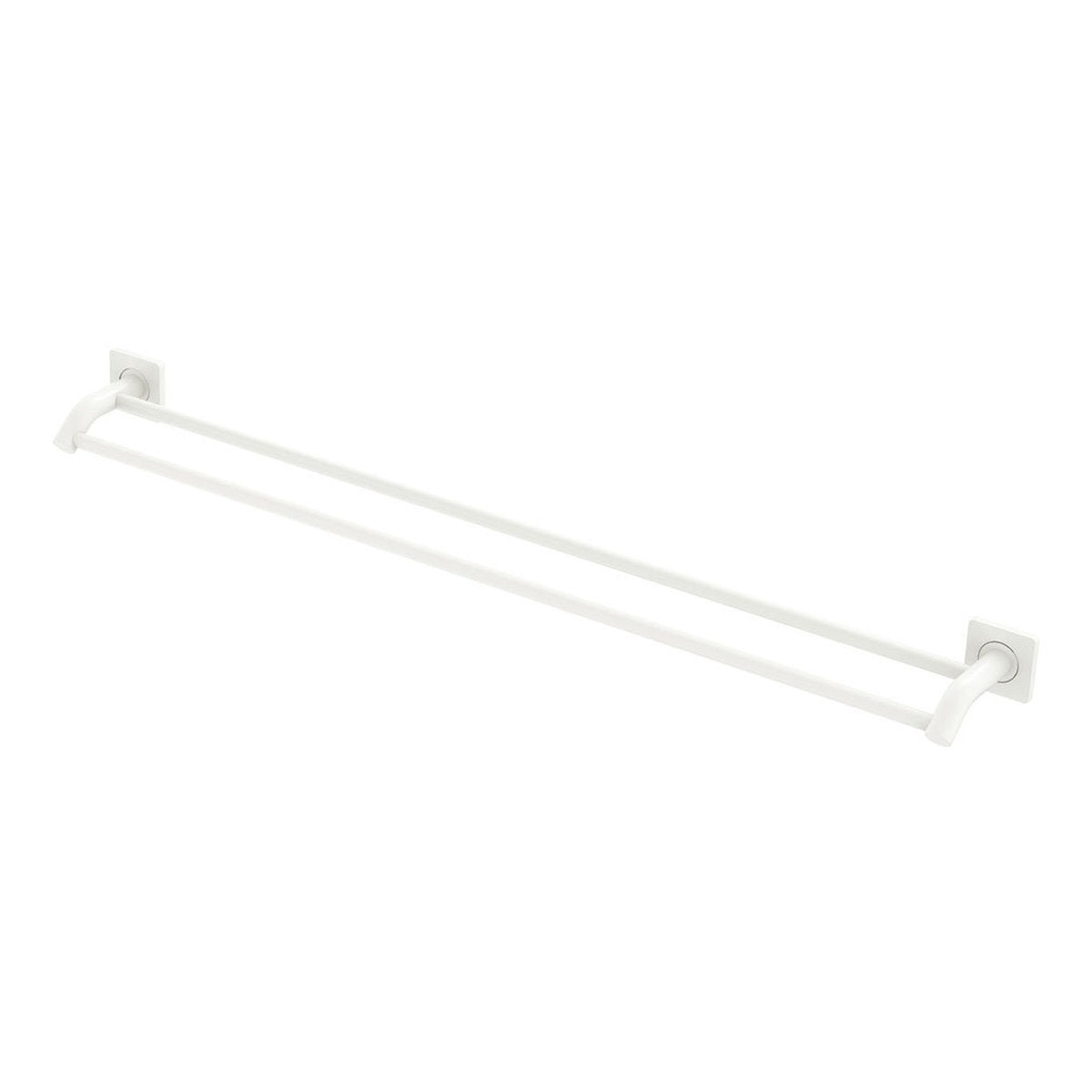 Fienza Sansa Double Towel Rail, 900mm, Matte White