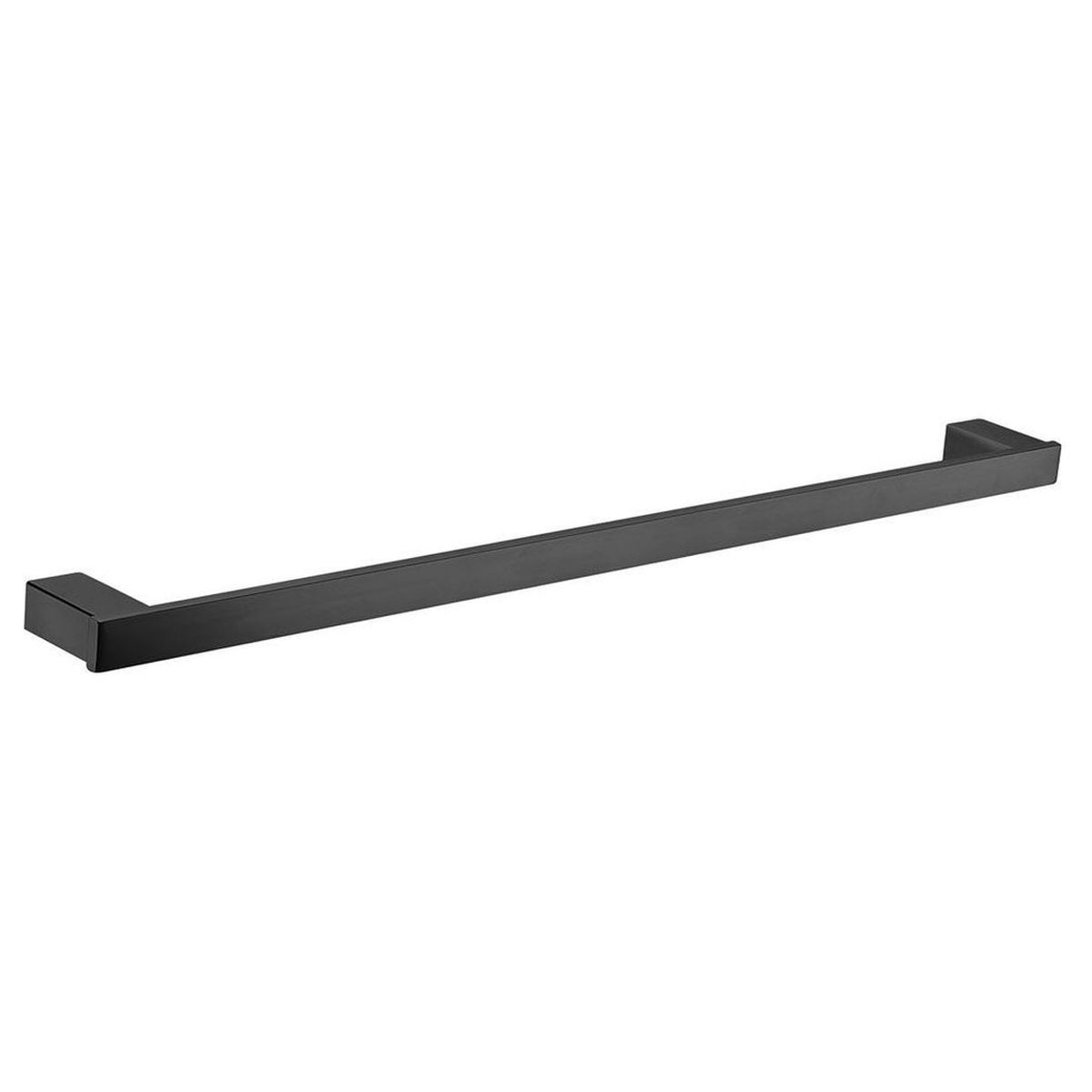 Koko Single Towel Rail, 810mm, Matte Black